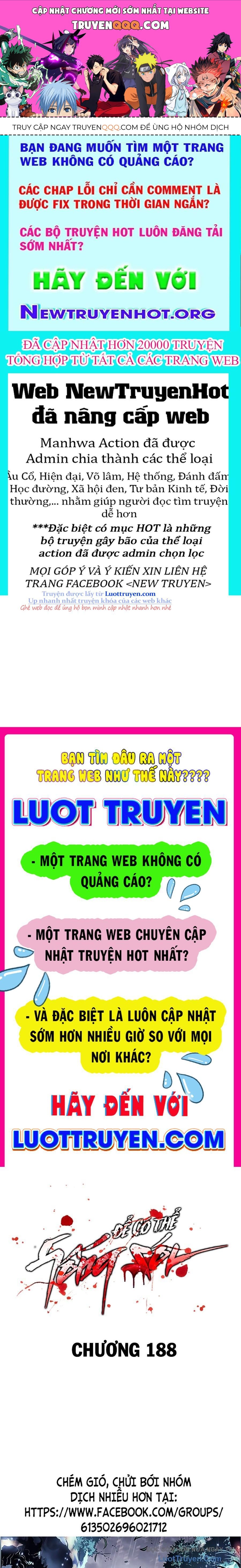 Để Có Thể Sống Sót Chap 188 - Next Chap 189