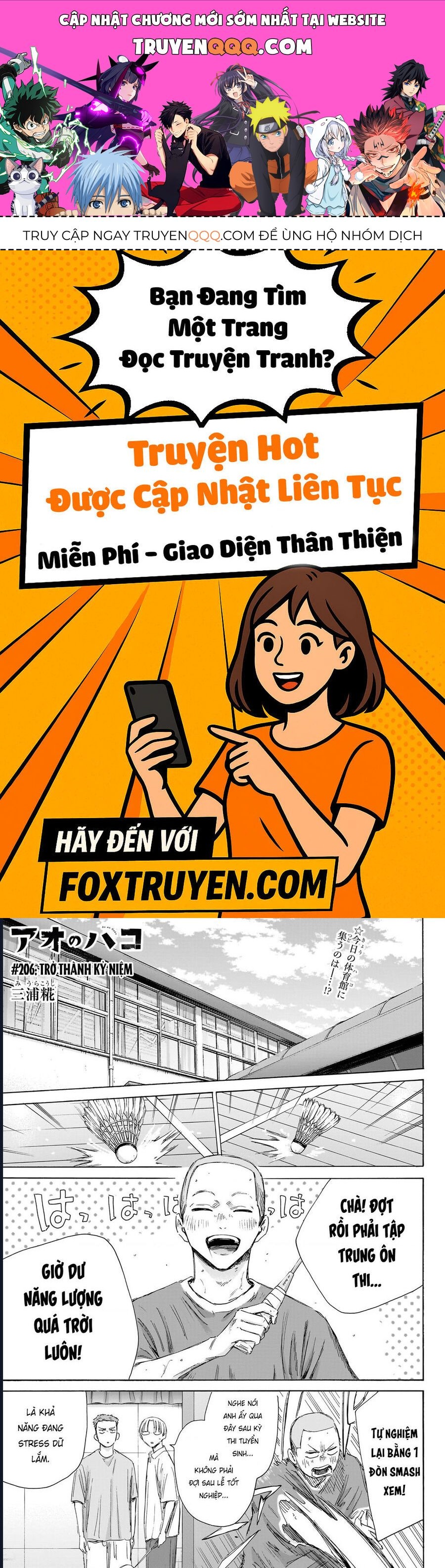 Blue Box Chap 208 - Next Chap 209