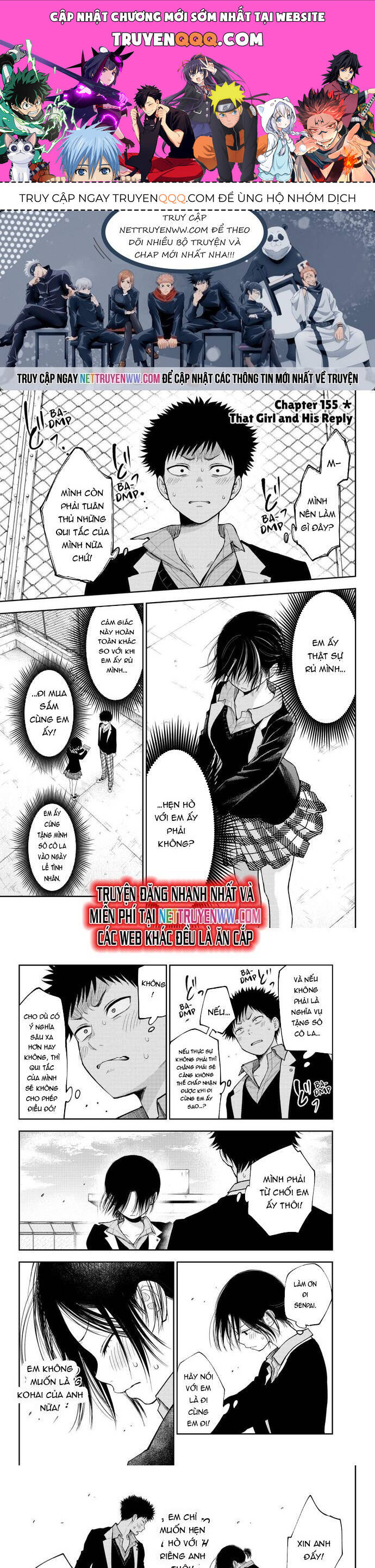Kuroiwa Medaka Ni Watashi No Kawaii Ga Tsuujinai Chap 155 - Next Chap 156