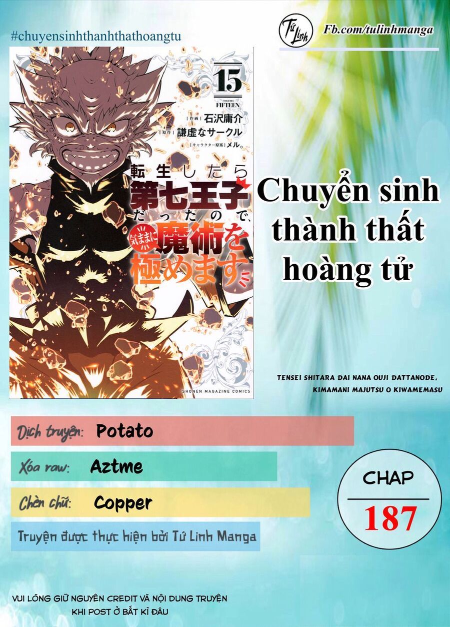 Chuyển Sinh Thành Thất Hoàng Tử Chap 187 - Next Chap 188