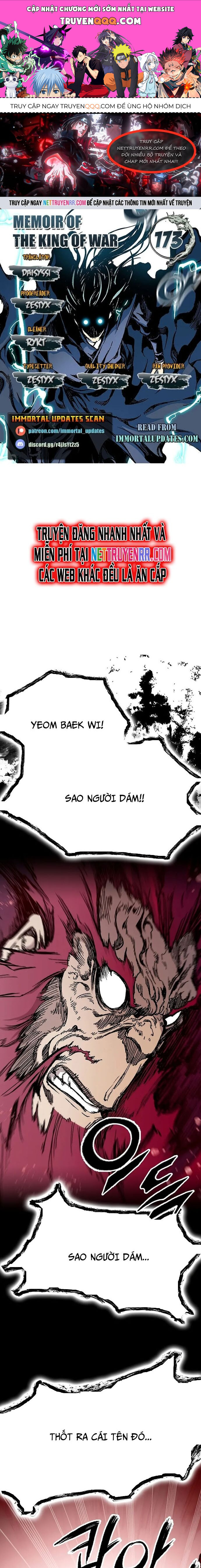 Hồi Ức Của Chiến Thần Chap 173 - Next Chap 174