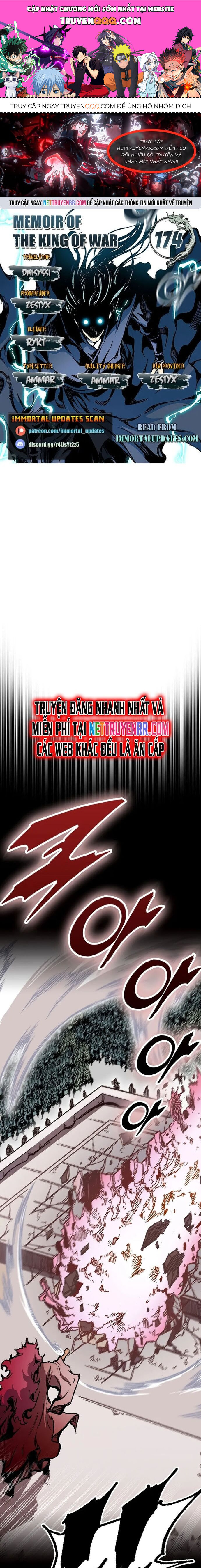 Hồi Ức Của Chiến Thần Chap 174 - Next Chap 175