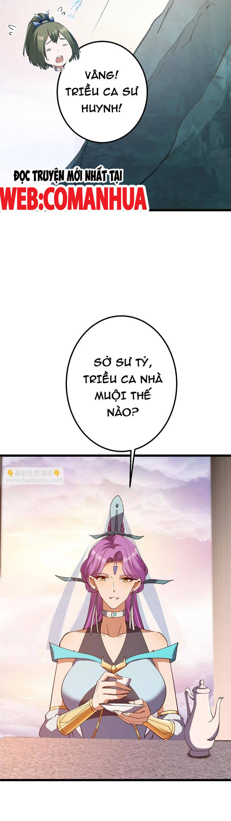 Chưởng Môn Khiêm Tốn Chút Chap 443 - Next Chap 444