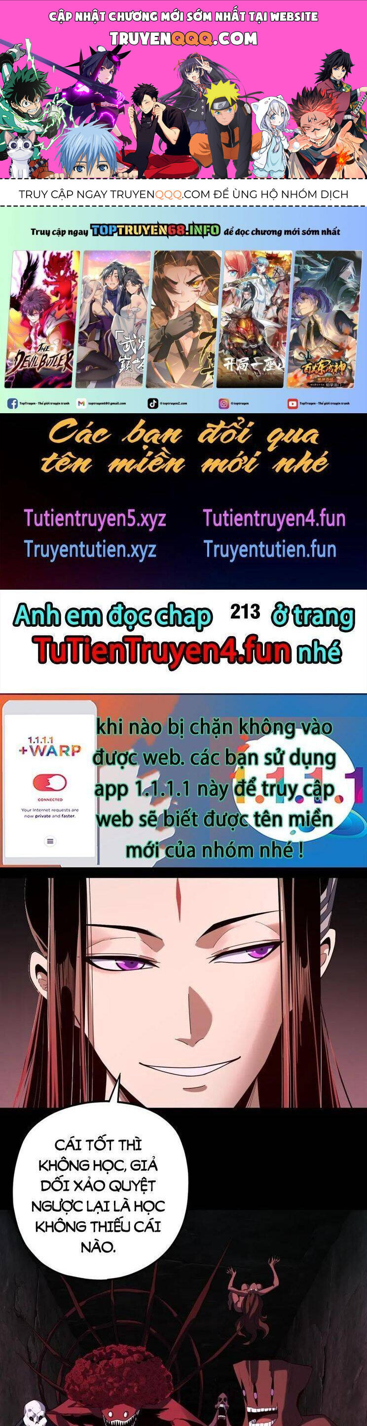 Ta Trời Sinh Đã Là Nhân Vật Phản Diện Chap 248 - Next Chap 249