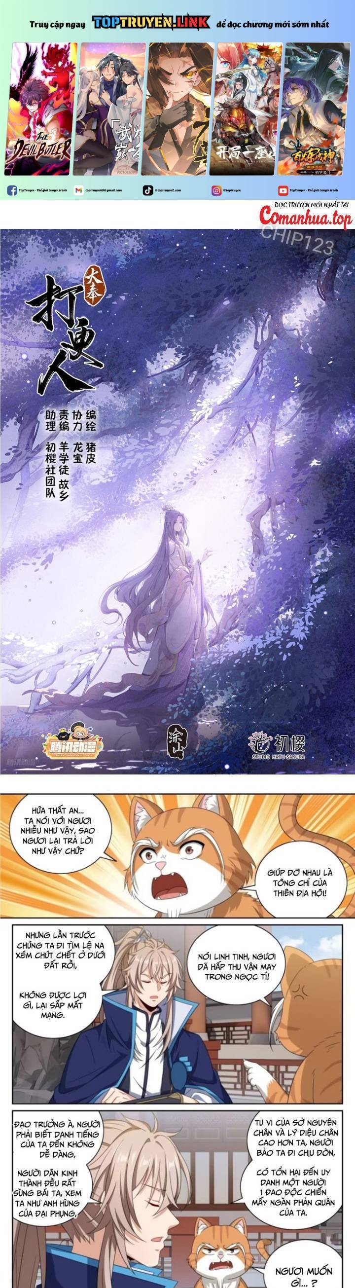 Đại Phụng Đả Canh Nhân Chap 414 - Next Chap 415