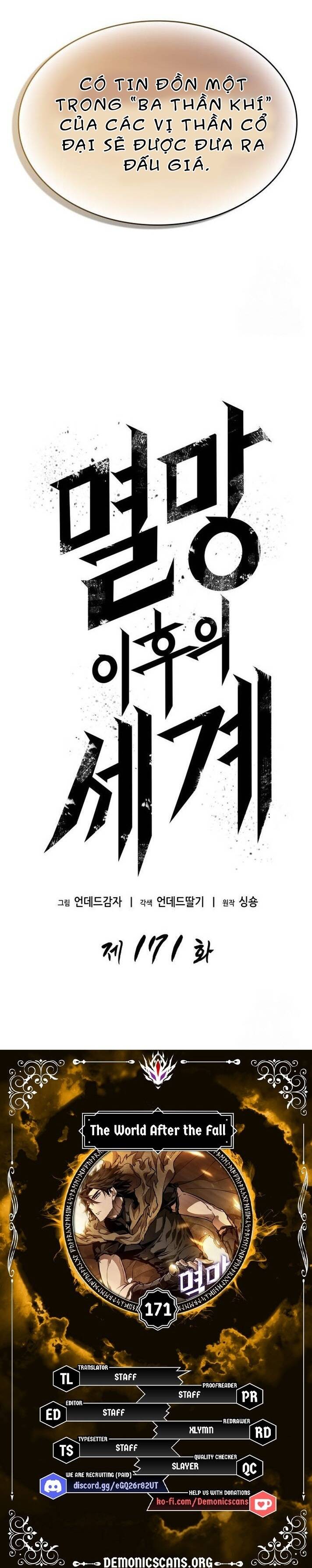 Thế Giới Sau Tận Thế Chap 171 - Next Chap 172