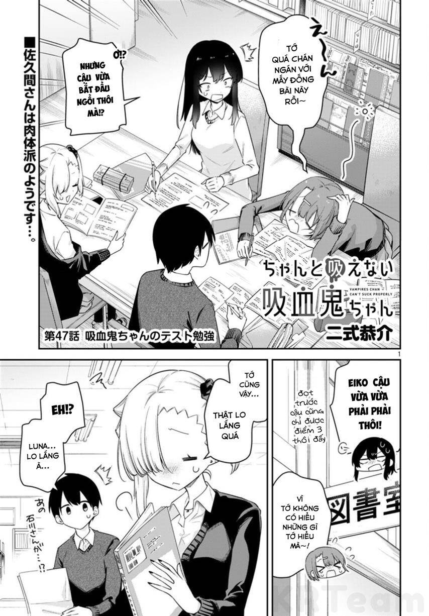 Vampire-Chan Can't Suck Properly Chap 47 - Next Chap 48