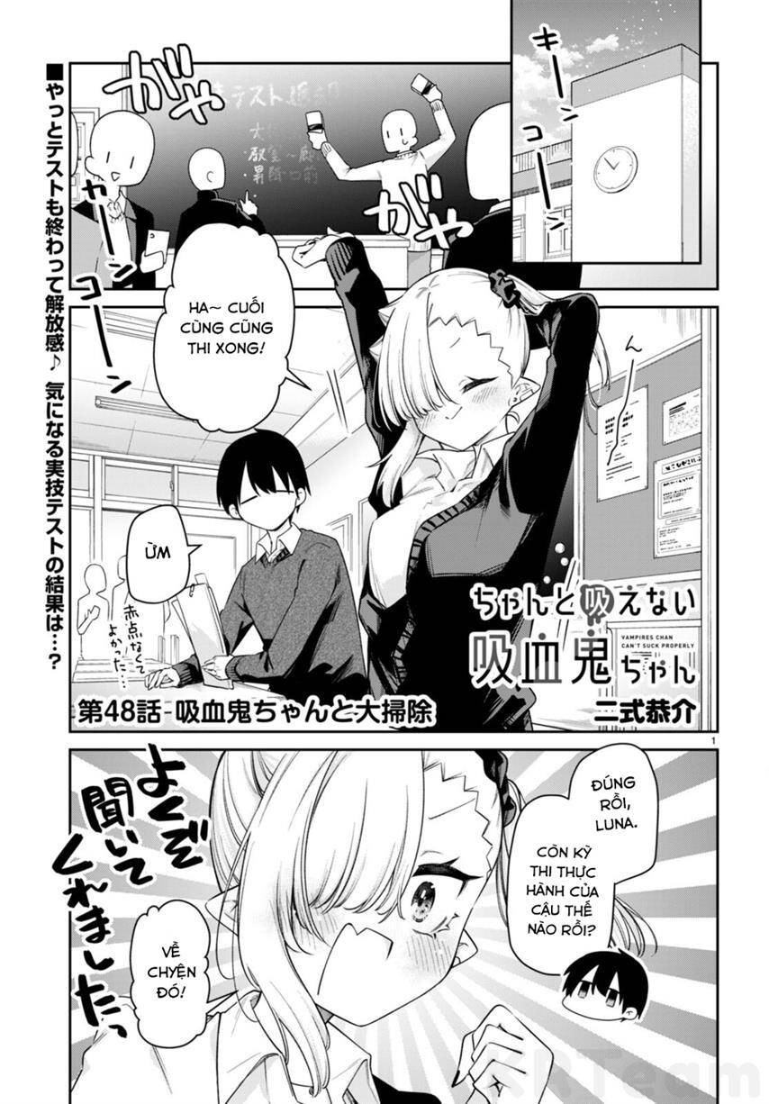 Vampire-Chan Can't Suck Properly Chap 48 - Next Chap 49