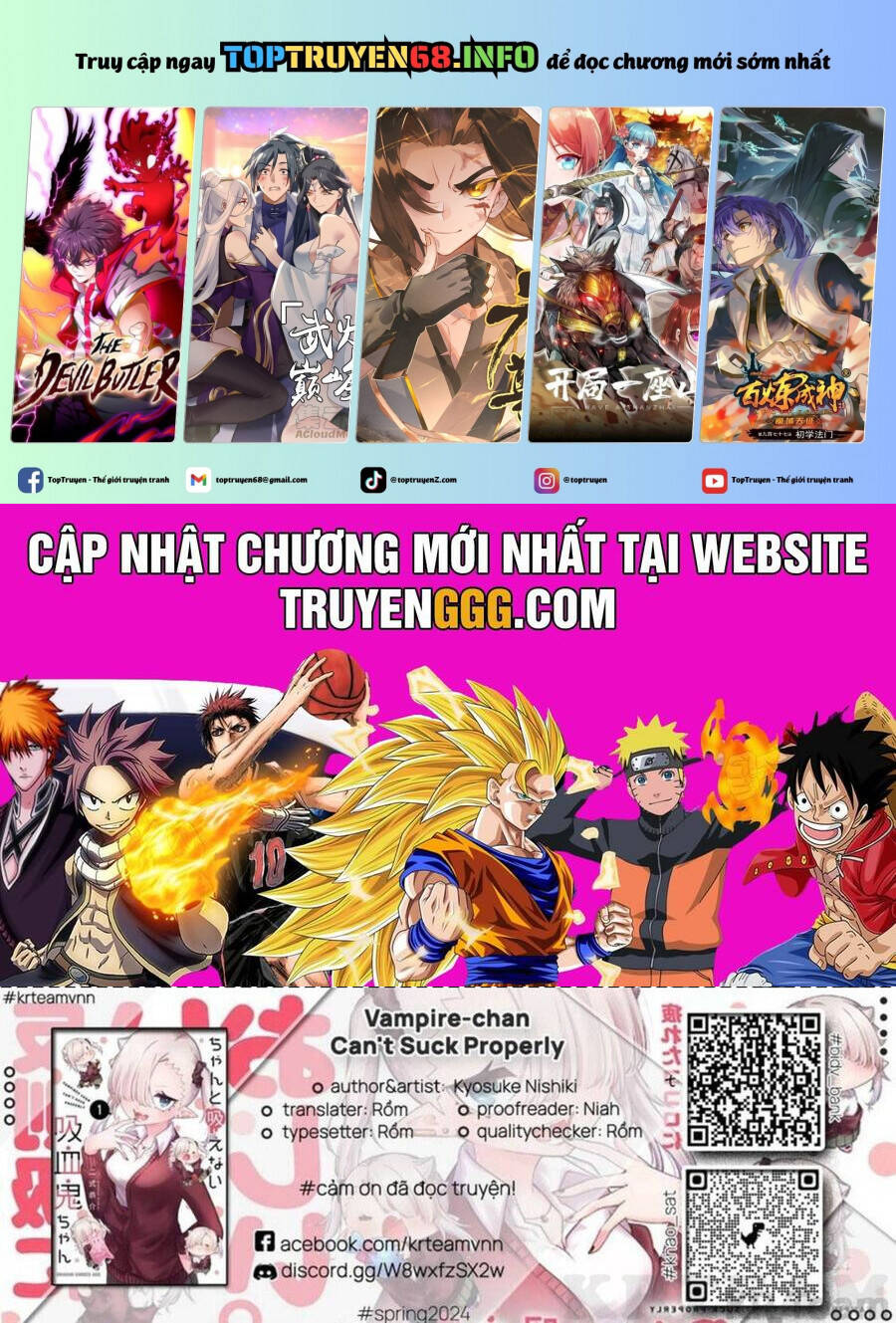 Vampire-Chan Can't Suck Properly Chap 50 - Next Chap 51