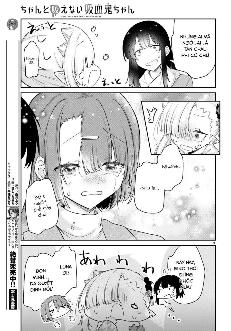 Vampire-Chan Can't Suck Properly Chap 56 - Next Chap 57