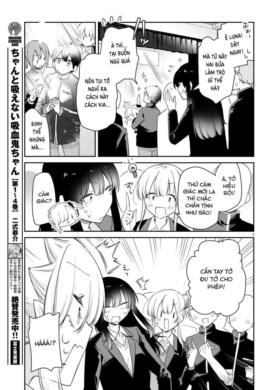 Vampire-Chan Can't Suck Properly Chap 58 - Next Chap 59