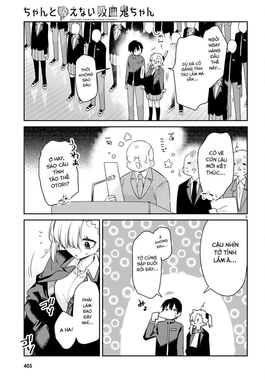 Vampire-Chan Can't Suck Properly Chap 58 - Next Chap 59