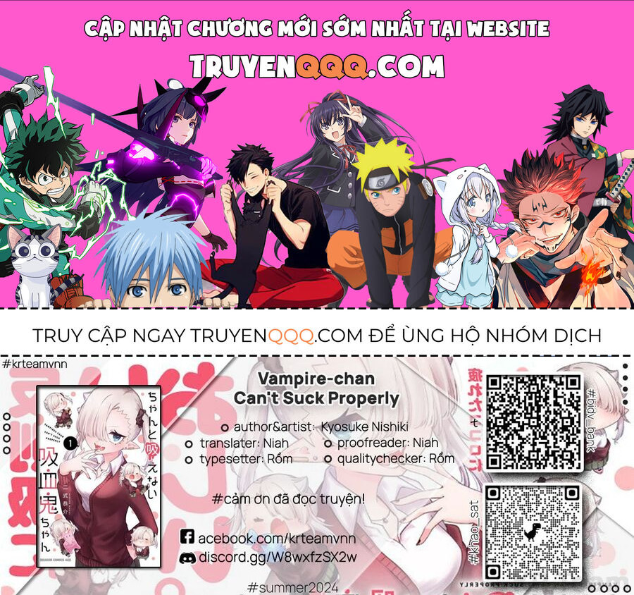 Vampire-Chan Can't Suck Properly Chap 36 - Next Chap 37