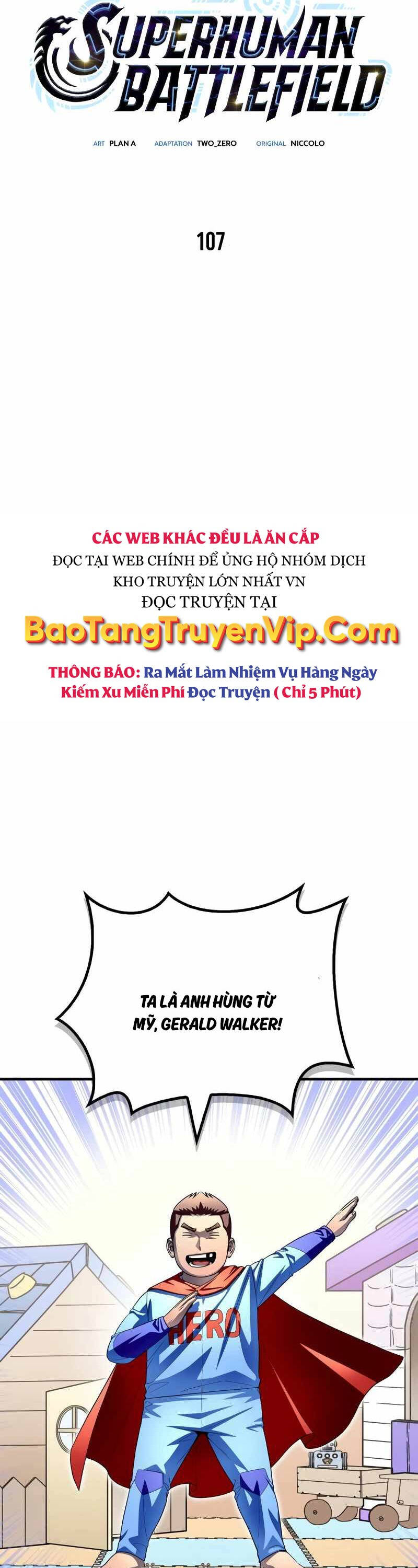 Cuộc Chiến Siêu Nhân Chap 107 - Next Chap 108