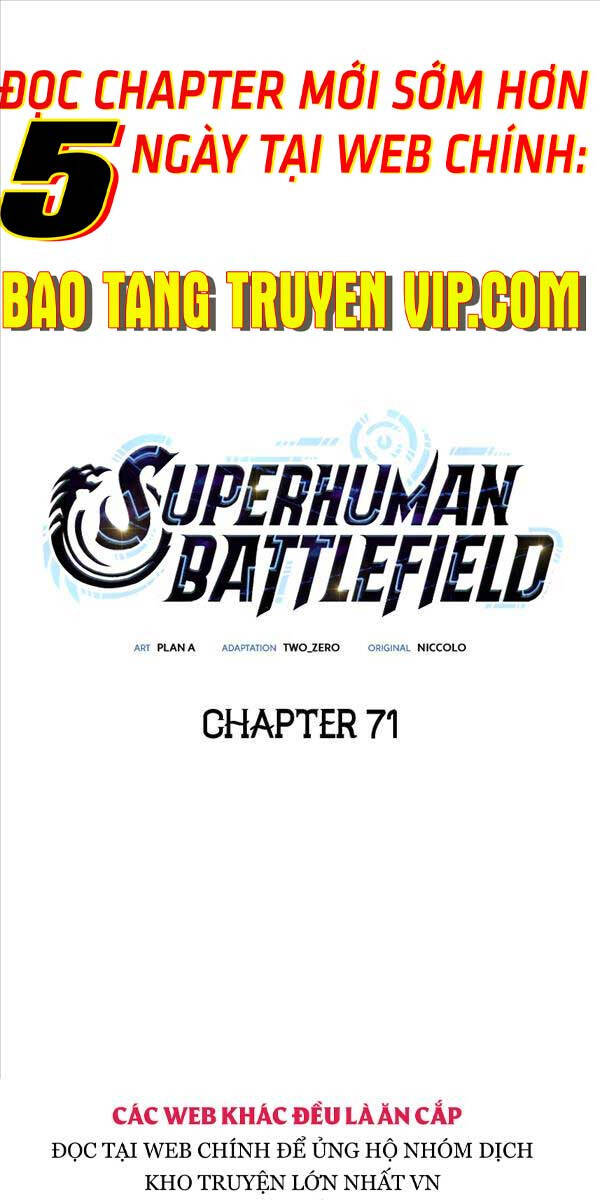 Cuộc Chiến Siêu Nhân Chap 71 - Next Chap 72