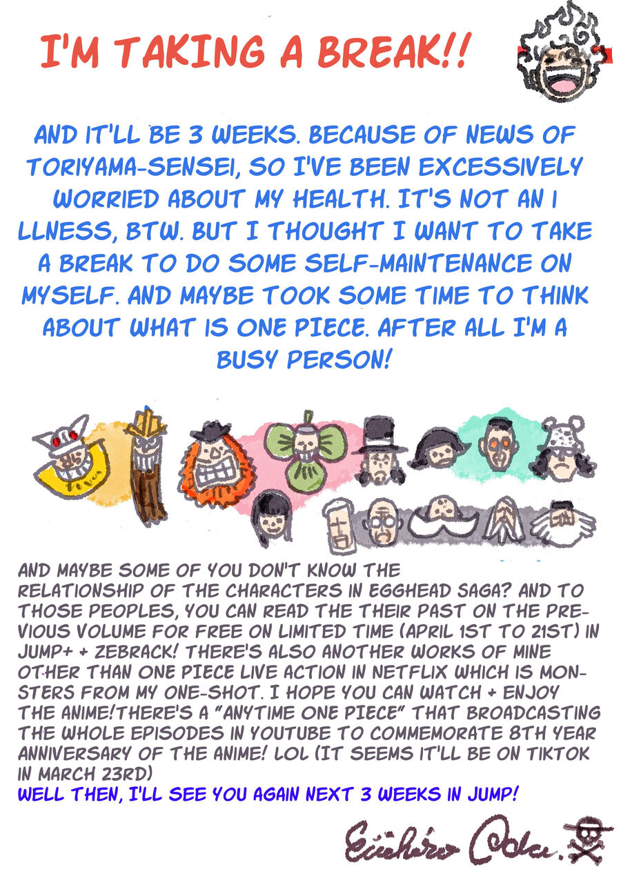 One Piece Chap 1111 - Next Chap 1112