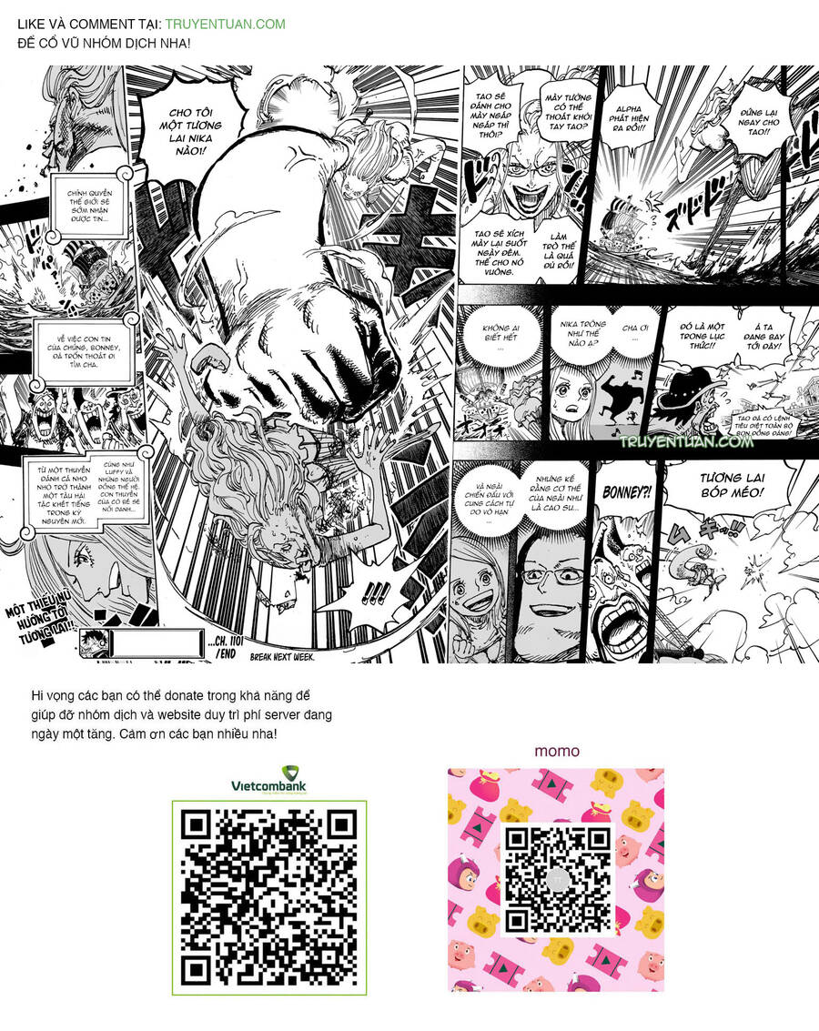 One Piece Chap 1101 - Next Chap 1102