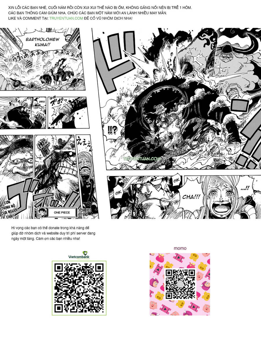 One Piece Chap 1103 - Next Chap 1104
