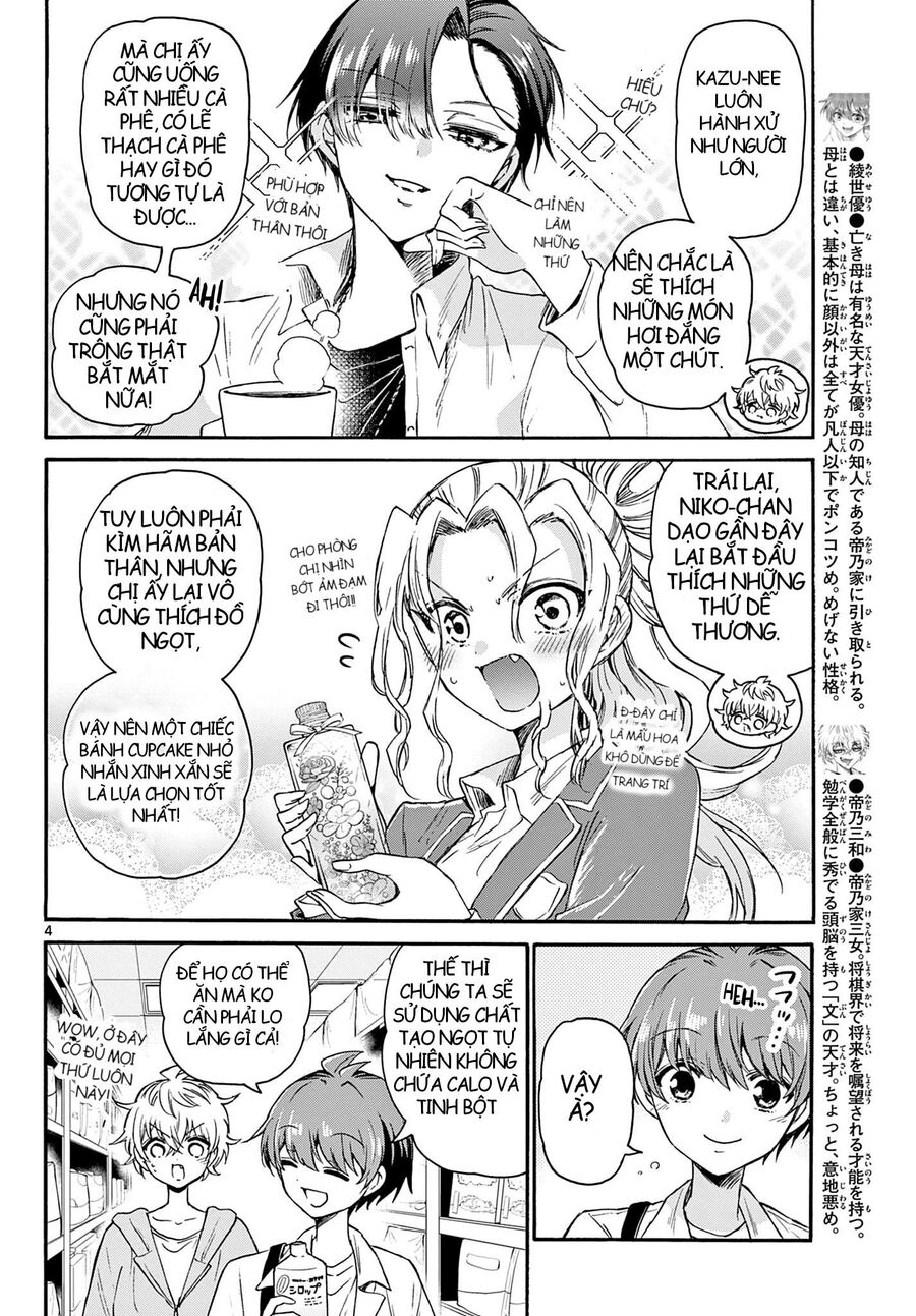 Ba Chị Em Nhà Mikadono Dễ Đối Phó Thật Đấy Chap 42 - Next Chap 43