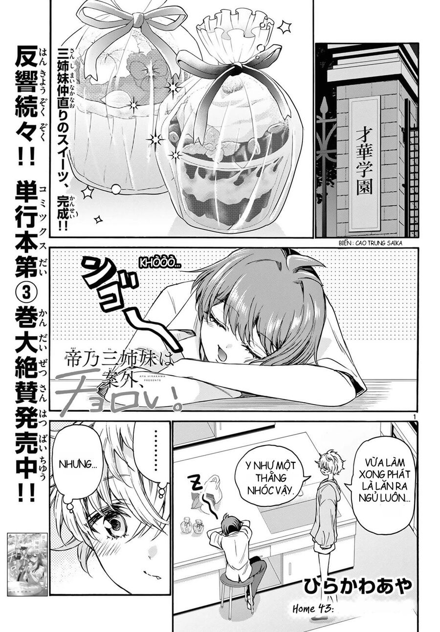 Ba Chị Em Nhà Mikadono Dễ Đối Phó Thật Đấy Chap 43 - Next Chap 44