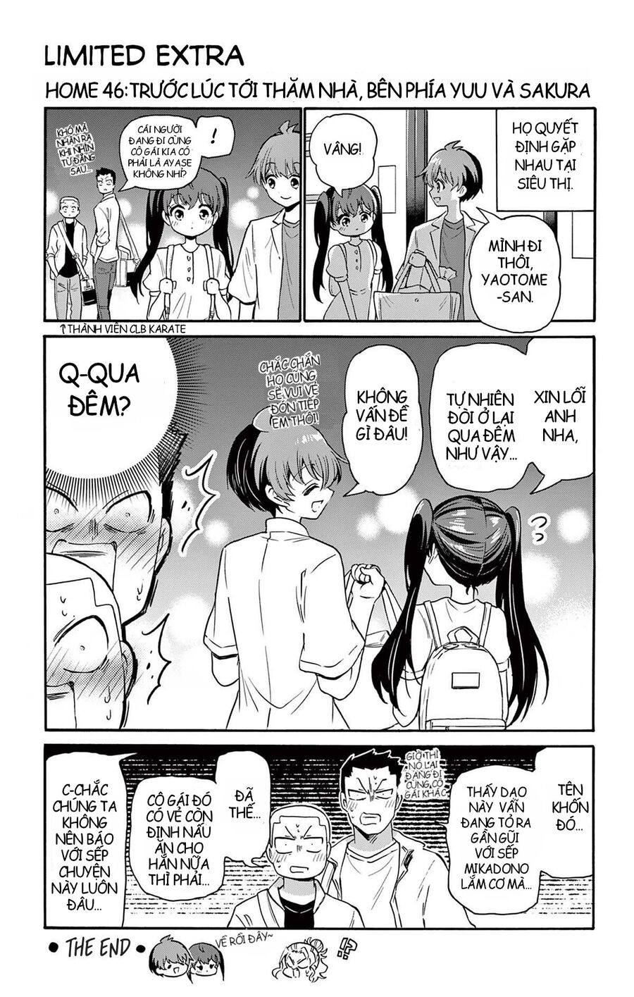 Ba Chị Em Nhà Mikadono Dễ Đối Phó Thật Đấy Chap 46.5 - Next Chap 47.5