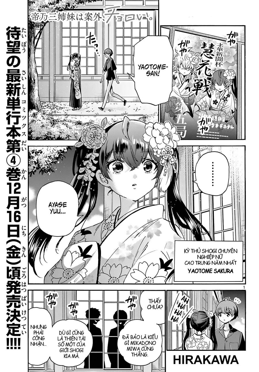Ba Chị Em Nhà Mikadono Dễ Đối Phó Thật Đấy Chap 46 - Next Chap 47