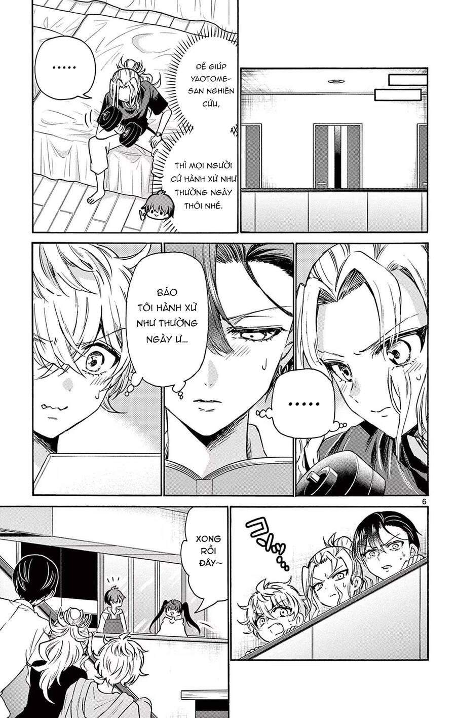 Ba Chị Em Nhà Mikadono Dễ Đối Phó Thật Đấy Chap 47 - Next Chap 48