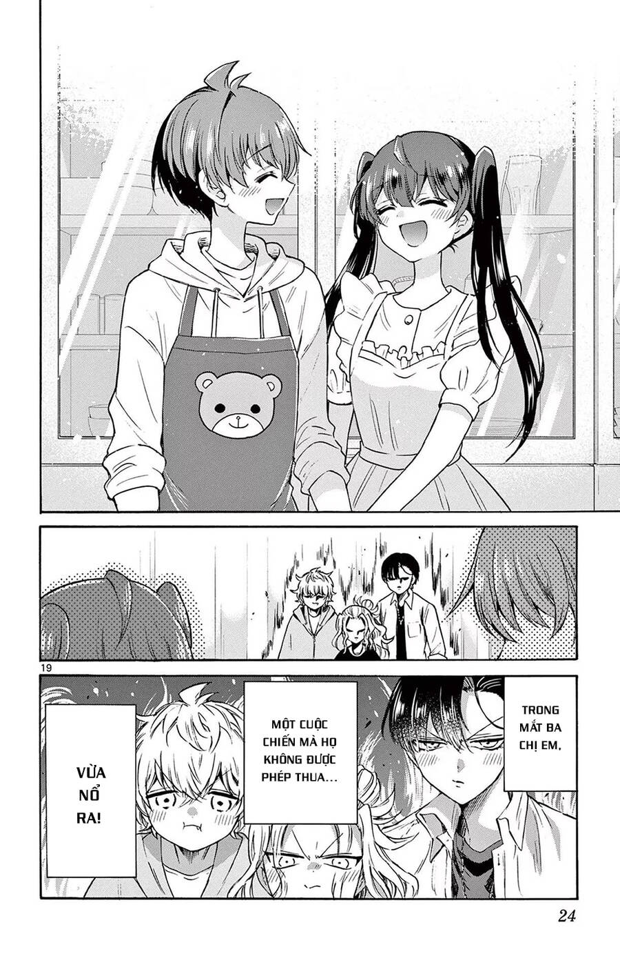 Ba Chị Em Nhà Mikadono Dễ Đối Phó Thật Đấy Chap 47 - Next Chap 48