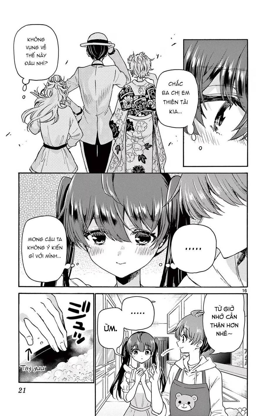 Ba Chị Em Nhà Mikadono Dễ Đối Phó Thật Đấy Chap 47 - Next Chap 48