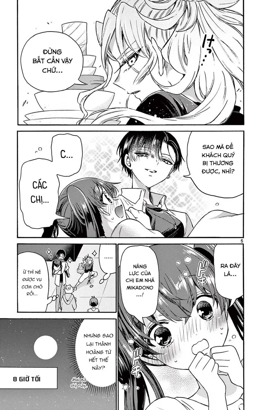Ba Chị Em Nhà Mikadono Dễ Đối Phó Thật Đấy Chap 48 - Next Chap 49