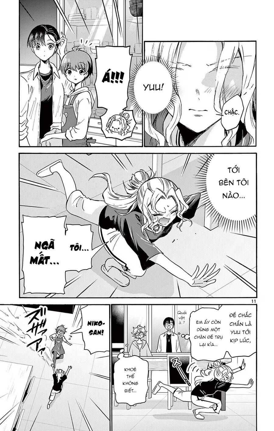 Ba Chị Em Nhà Mikadono Dễ Đối Phó Thật Đấy Chap 48 - Next Chap 49