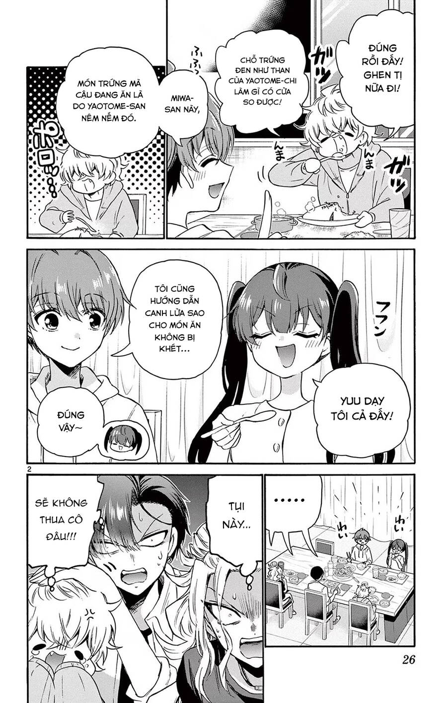 Ba Chị Em Nhà Mikadono Dễ Đối Phó Thật Đấy Chap 48 - Next Chap 49