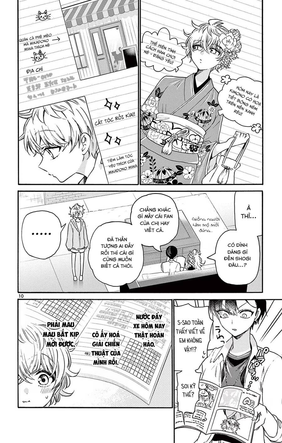 Ba Chị Em Nhà Mikadono Dễ Đối Phó Thật Đấy Chap 49 - Next Chap 50