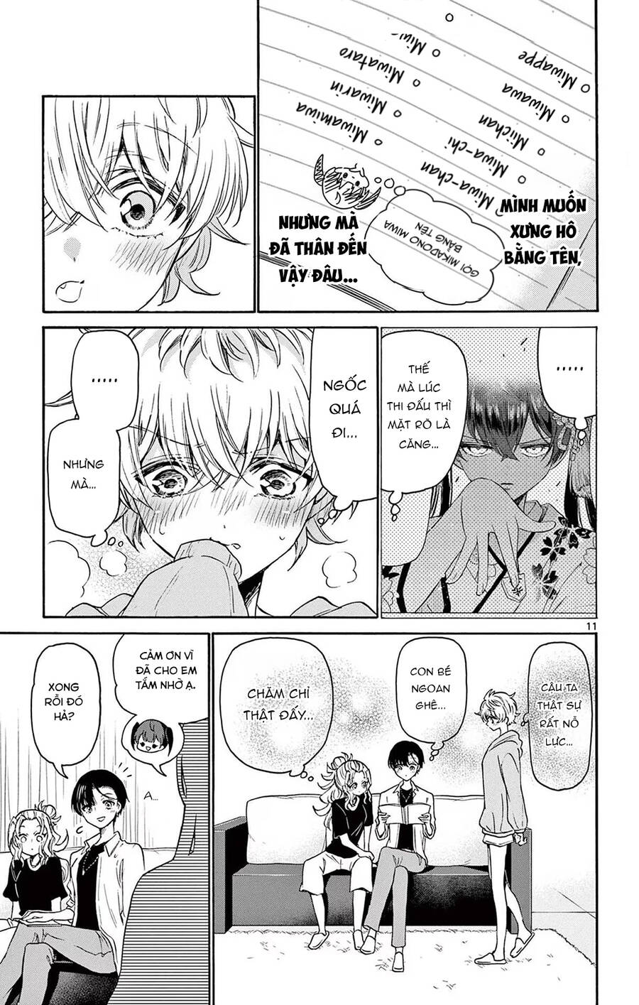 Ba Chị Em Nhà Mikadono Dễ Đối Phó Thật Đấy Chap 49 - Next Chap 50