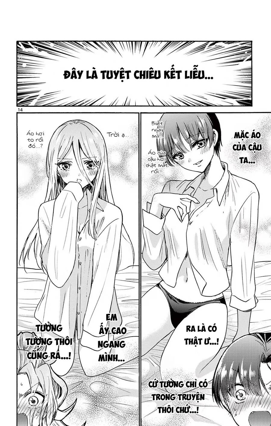 Ba Chị Em Nhà Mikadono Dễ Đối Phó Thật Đấy Chap 49 - Next Chap 50
