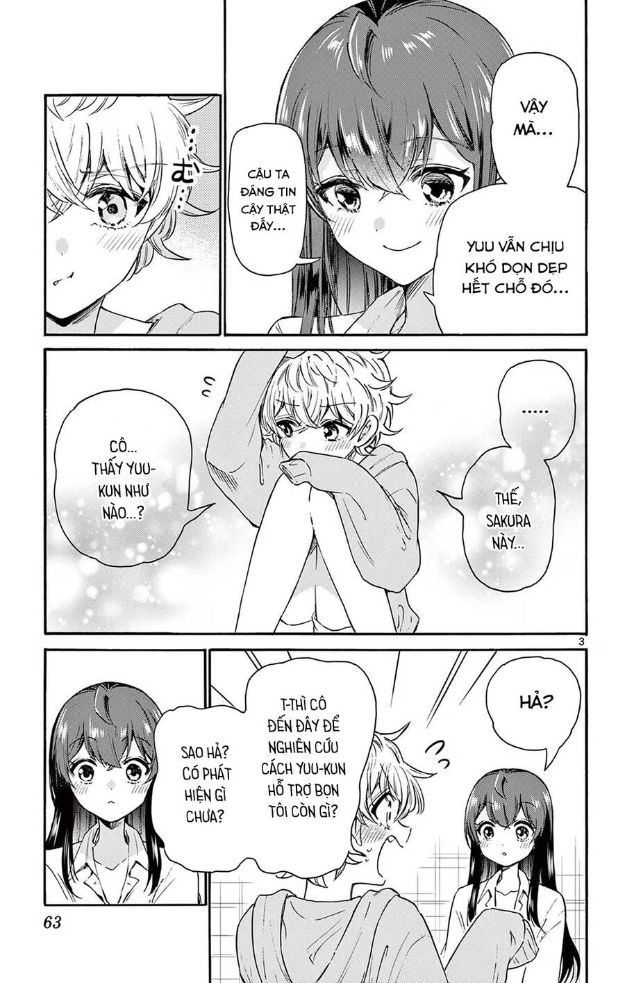 Ba Chị Em Nhà Mikadono Dễ Đối Phó Thật Đấy Chap 50 - Next Chap 51