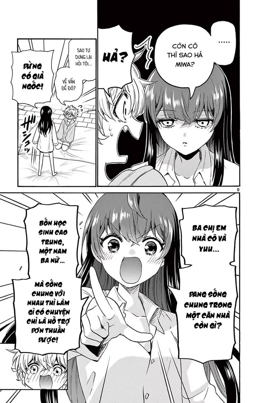 Ba Chị Em Nhà Mikadono Dễ Đối Phó Thật Đấy Chap 50 - Next Chap 51