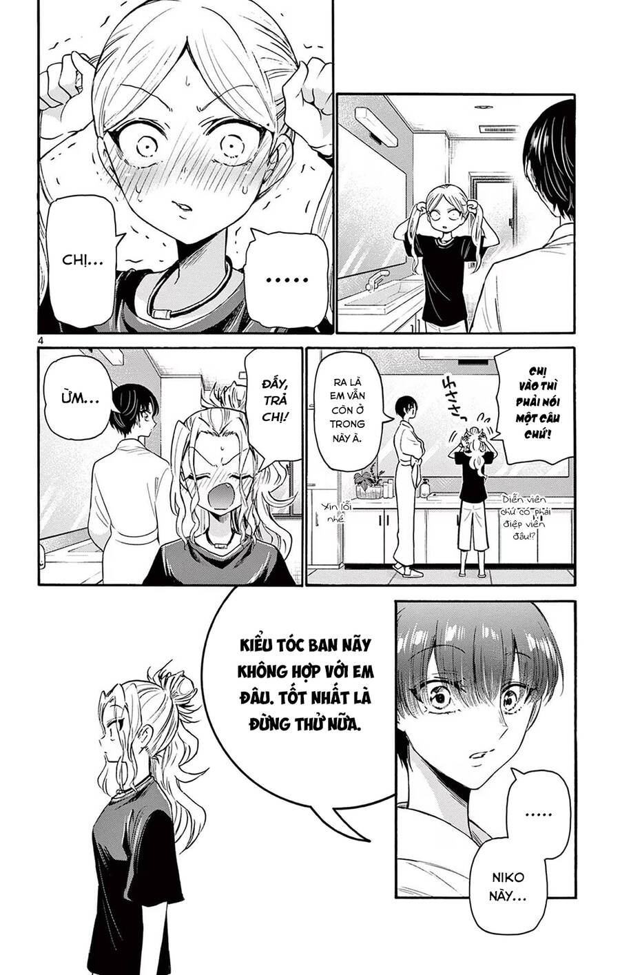 Ba Chị Em Nhà Mikadono Dễ Đối Phó Thật Đấy Chap 52 - Next Chap 53