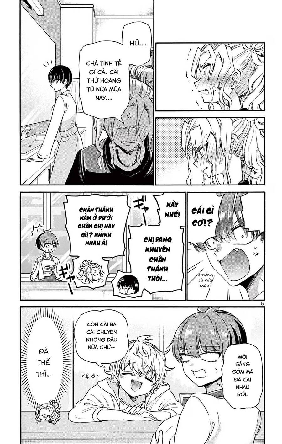 Ba Chị Em Nhà Mikadono Dễ Đối Phó Thật Đấy Chap 52 - Next Chap 53