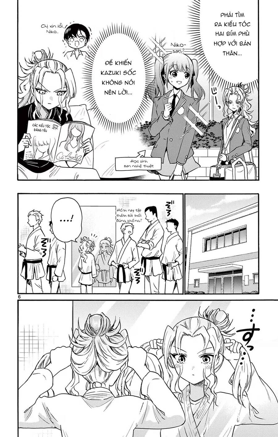 Ba Chị Em Nhà Mikadono Dễ Đối Phó Thật Đấy Chap 52 - Next Chap 53