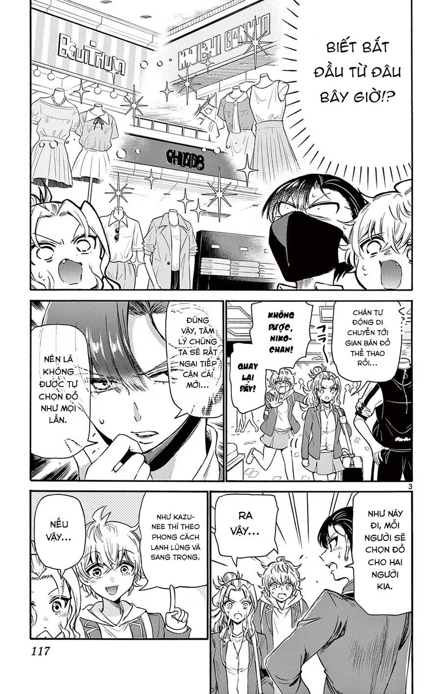 Ba Chị Em Nhà Mikadono Dễ Đối Phó Thật Đấy Chap 53 - Next Chap 54