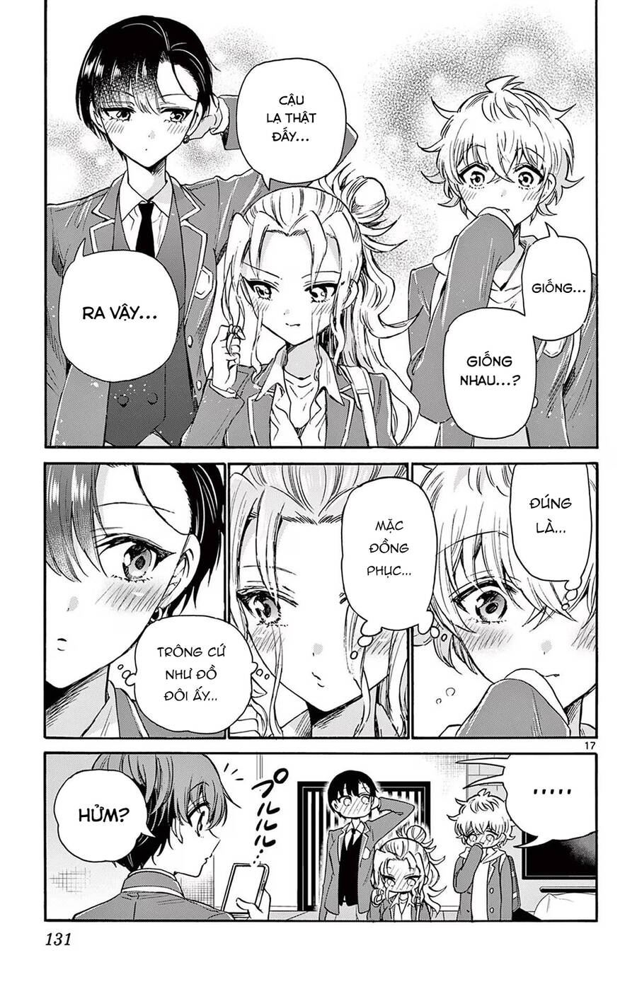 Ba Chị Em Nhà Mikadono Dễ Đối Phó Thật Đấy Chap 53 - Next Chap 54