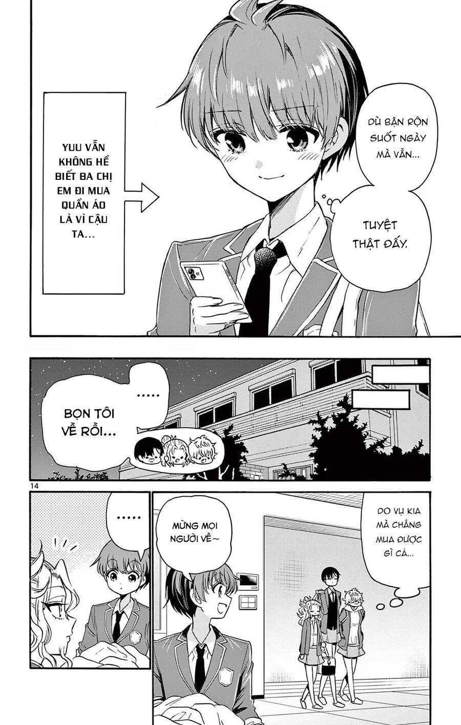 Ba Chị Em Nhà Mikadono Dễ Đối Phó Thật Đấy Chap 53 - Next Chap 54