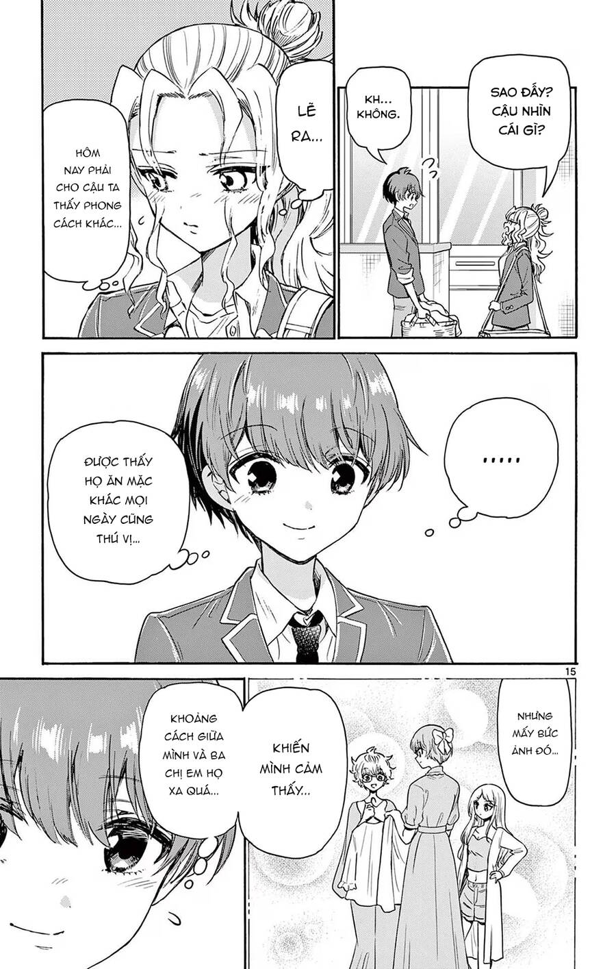 Ba Chị Em Nhà Mikadono Dễ Đối Phó Thật Đấy Chap 53 - Next Chap 54