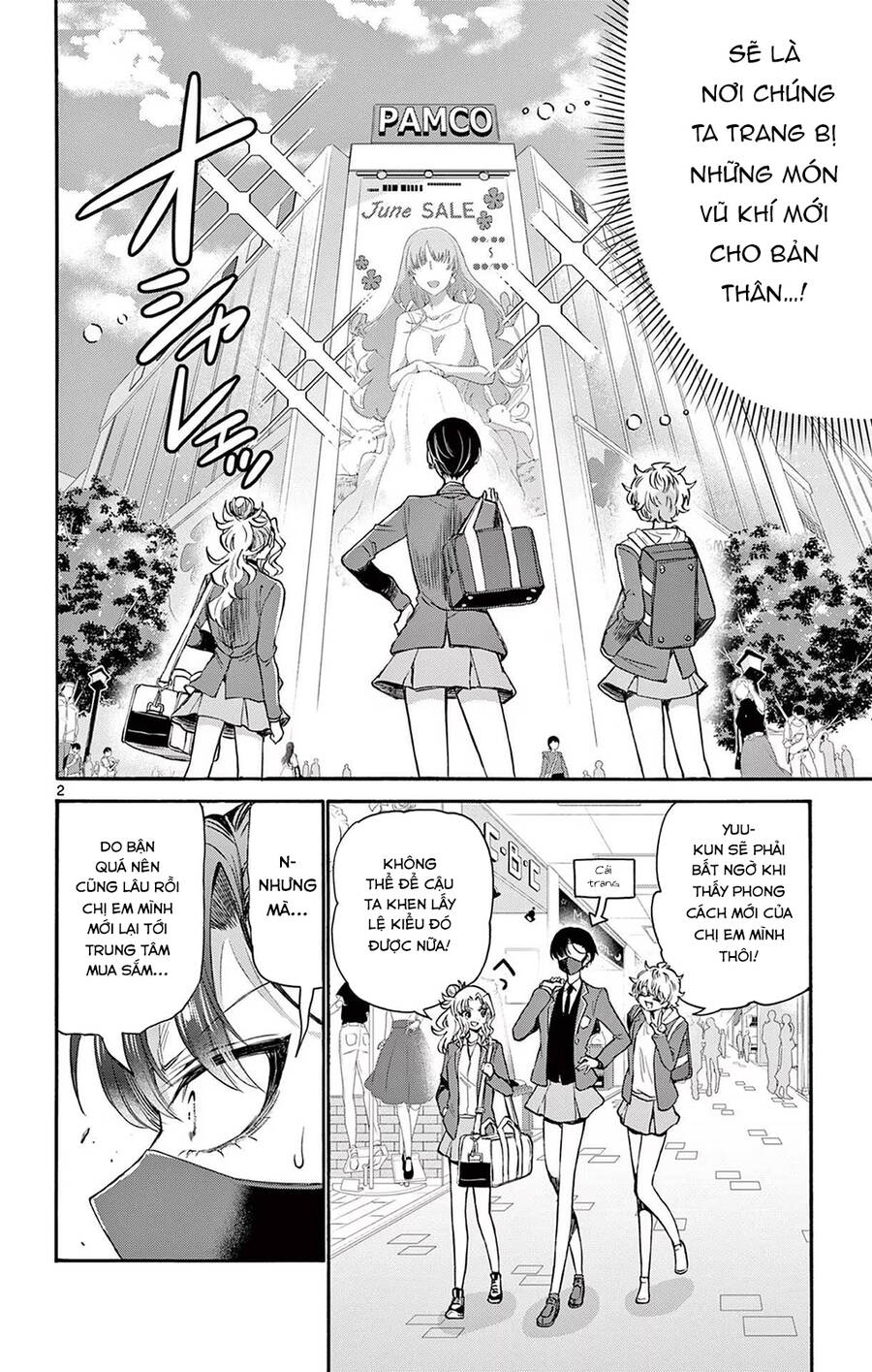Ba Chị Em Nhà Mikadono Dễ Đối Phó Thật Đấy Chap 53 - Next Chap 54