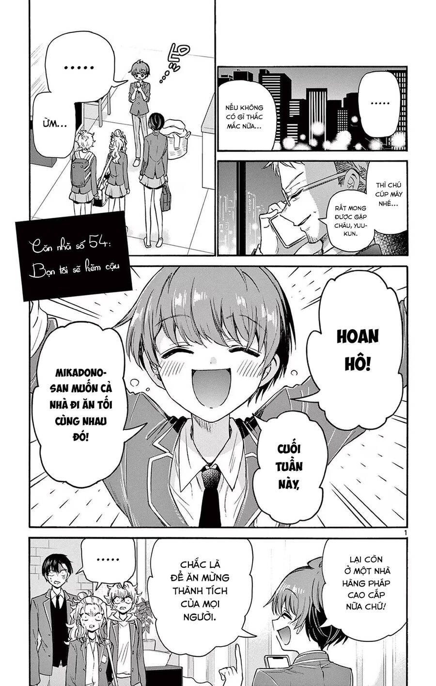 Ba Chị Em Nhà Mikadono Dễ Đối Phó Thật Đấy Chap 54 - Next Chap 55