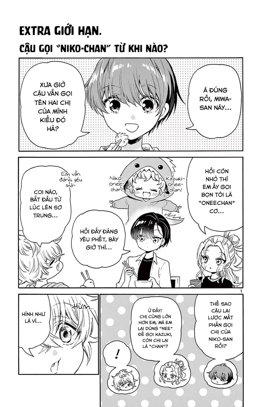 Ba Chị Em Nhà Mikadono Dễ Đối Phó Thật Đấy Chap 56.5 - Next Chap 57.5