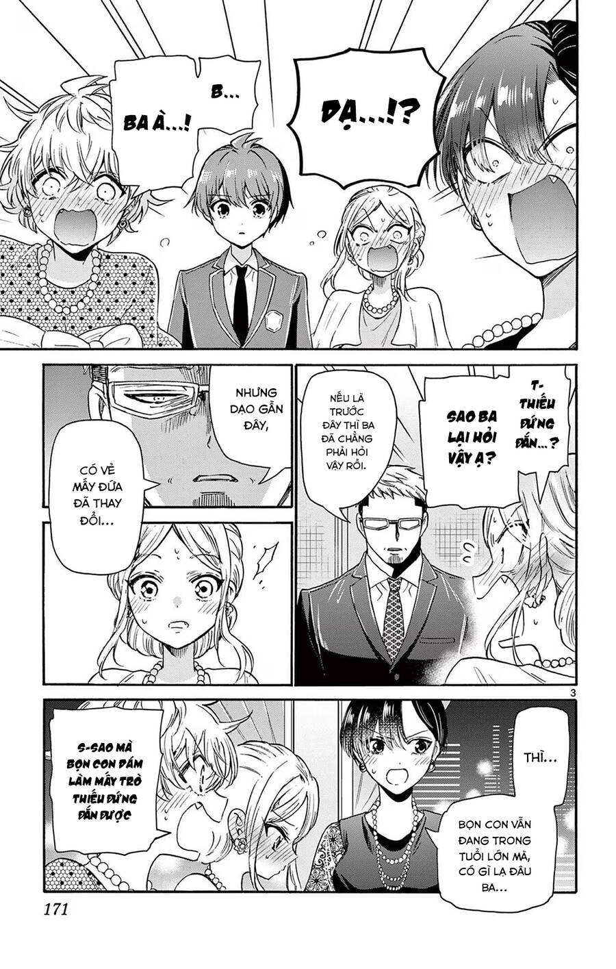 Ba Chị Em Nhà Mikadono Dễ Đối Phó Thật Đấy Chap 56 - Next Chap 57