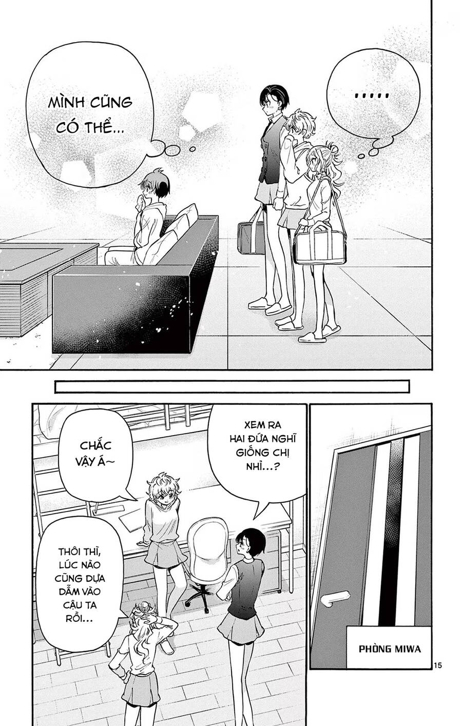Ba Chị Em Nhà Mikadono Dễ Đối Phó Thật Đấy Chap 57 - Next Chap 58