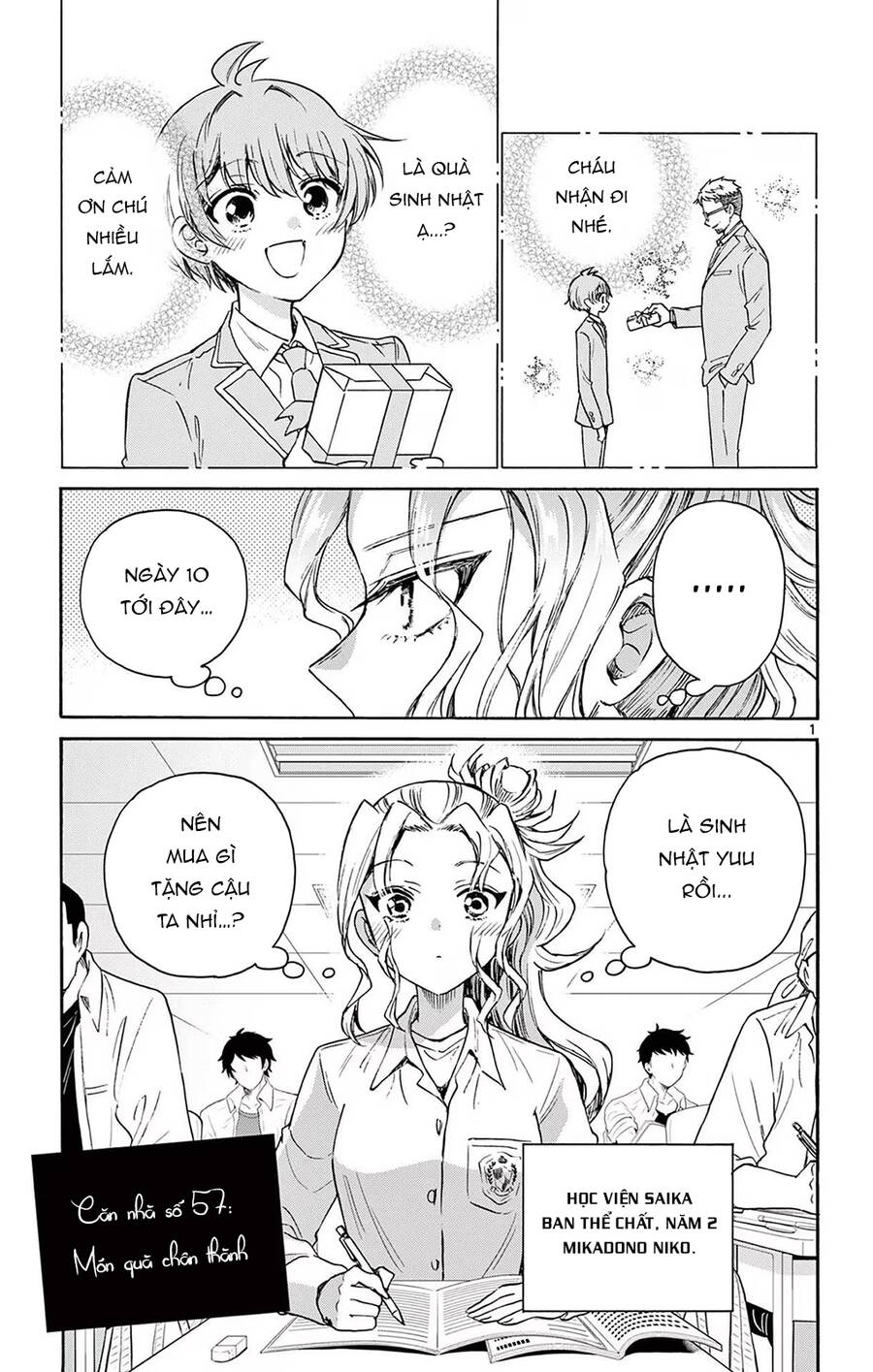 Ba Chị Em Nhà Mikadono Dễ Đối Phó Thật Đấy Chap 57 - Next Chap 58